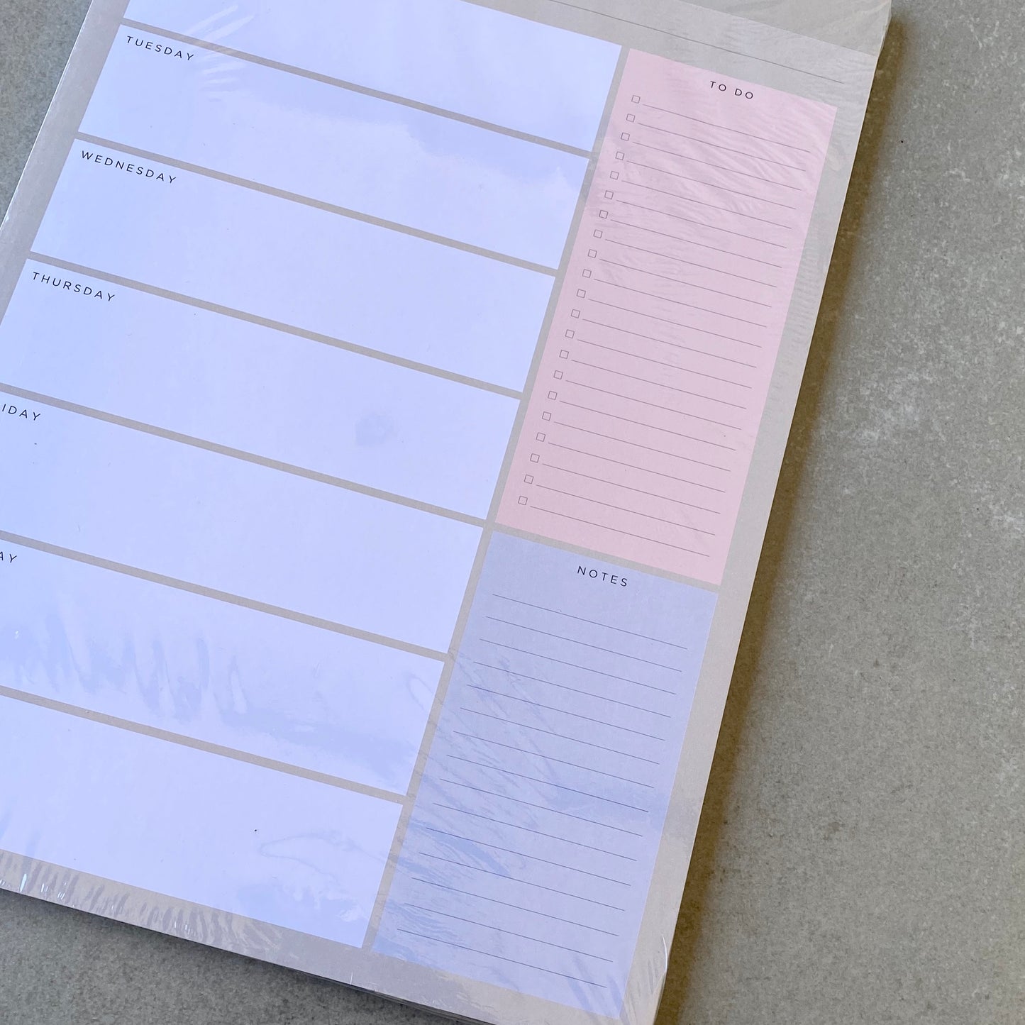 Daily Desk Planner A4