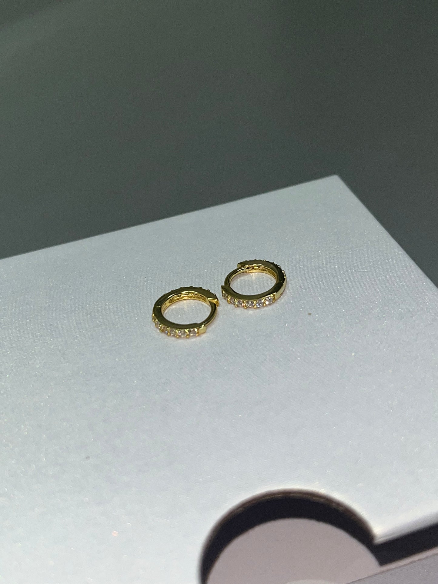 Sterling Silver Huggies (Gold Plated)