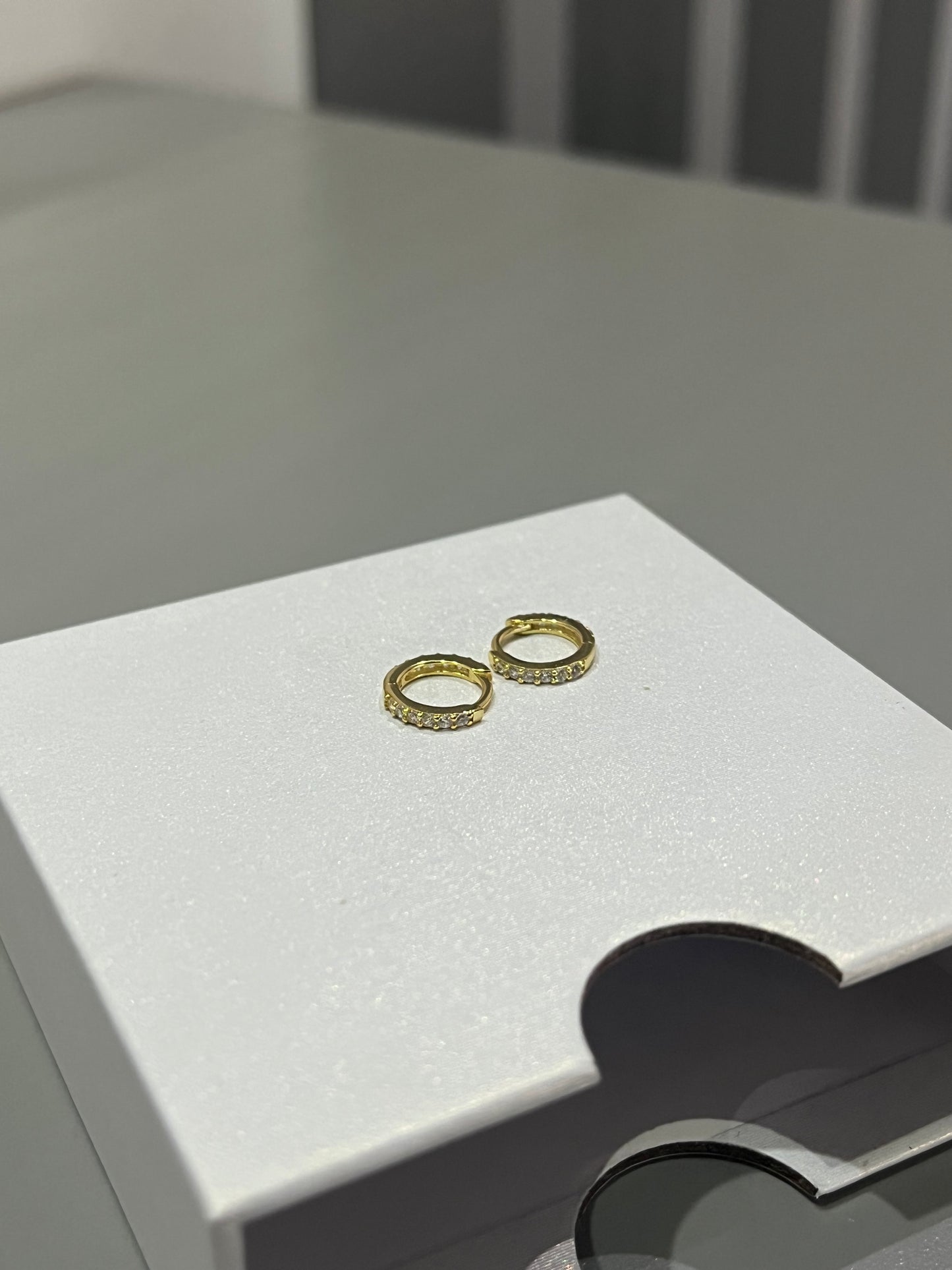 Sterling Silver Huggies (Gold Plated)