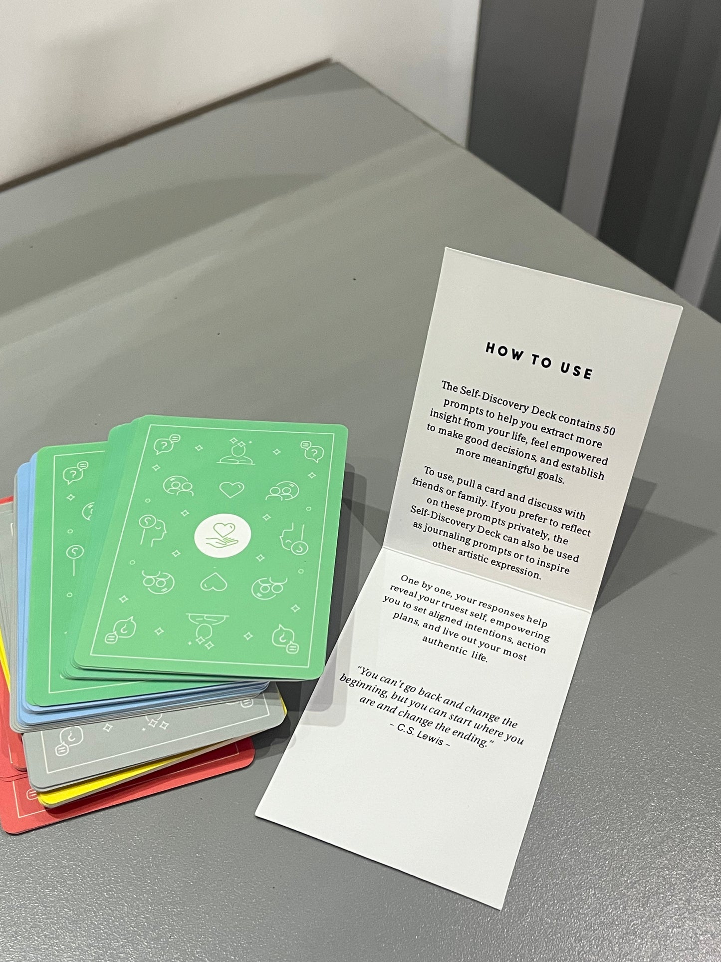 Self-Discovery Card Game